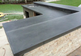 Outdoor Kitchen Concrete Countertops & Other Options