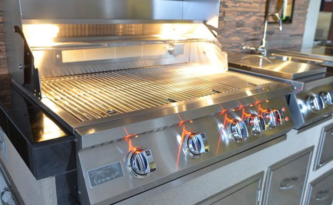 Outdoor Kitchen Grills Sideburners